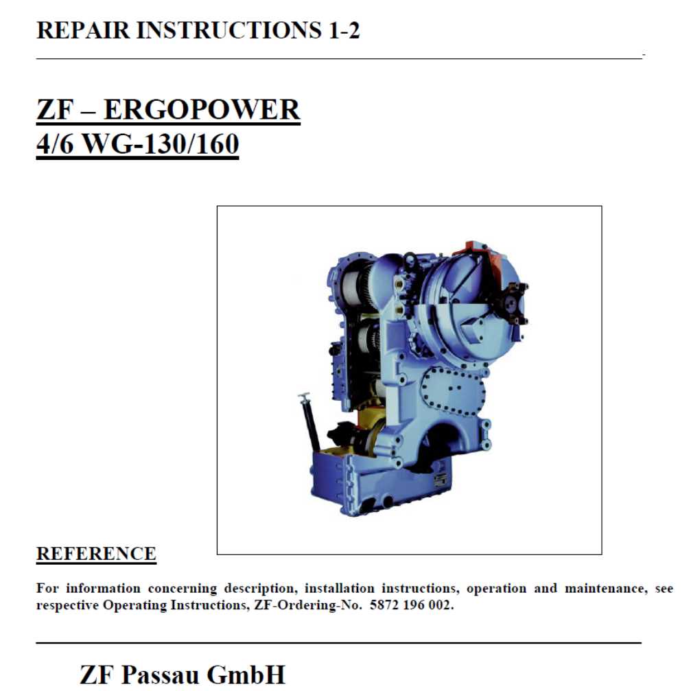 zf transmission parts diagram