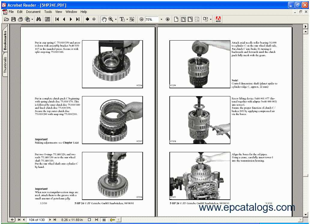 zf5 parts diagram