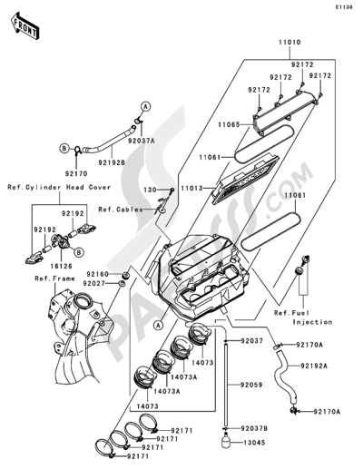 zx6r parts diagram