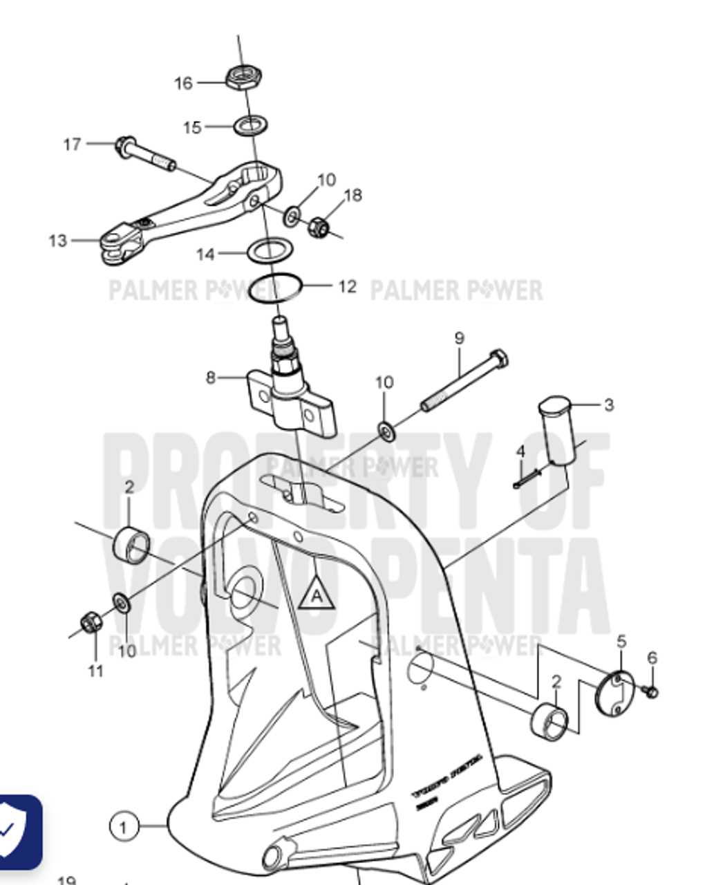 volvo penta 290 outdrive parts diagram