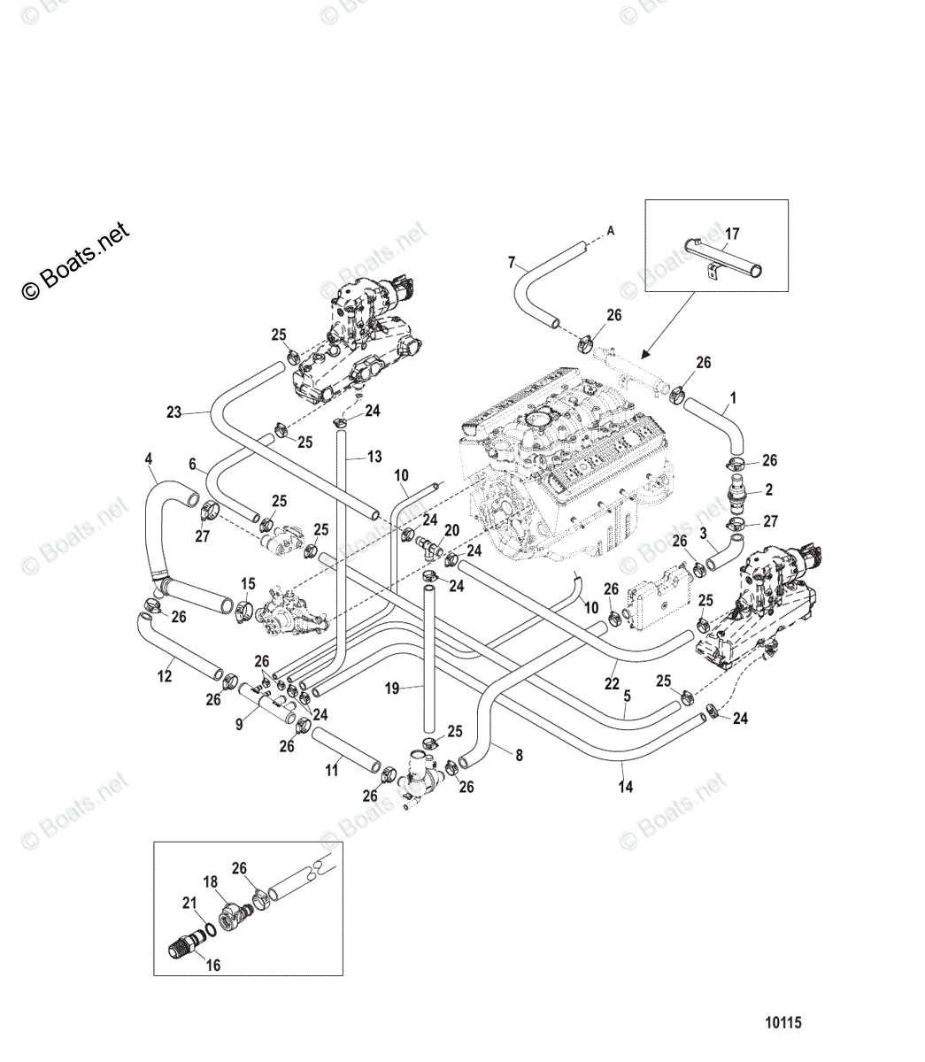 sterndrive parts diagram