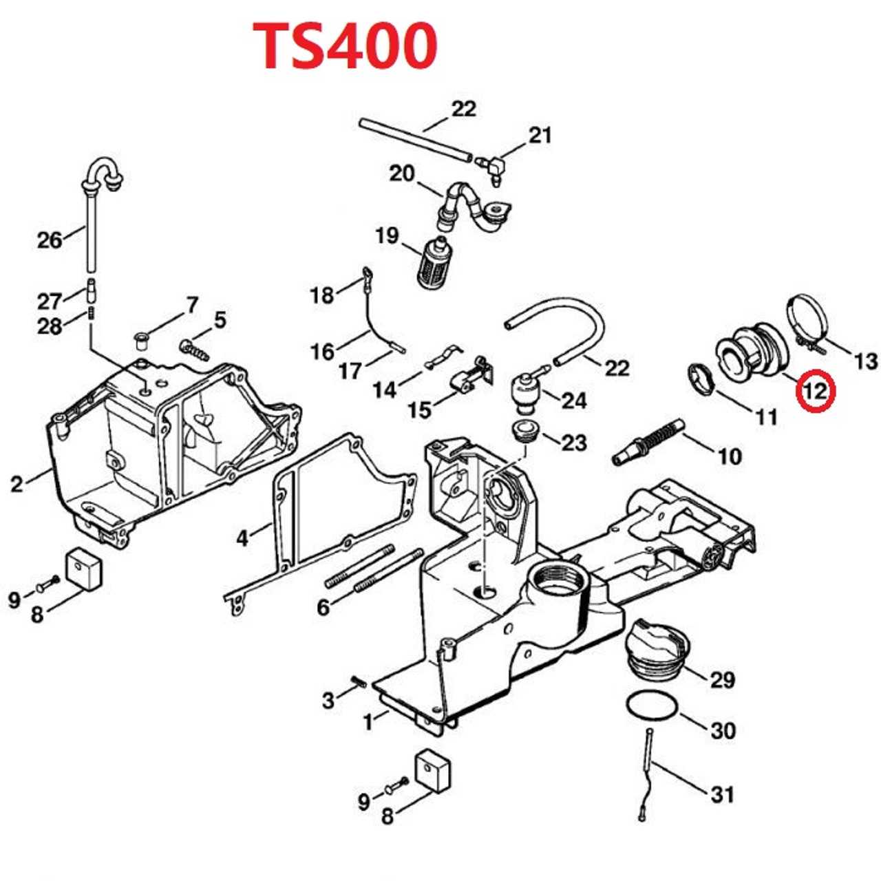 ts700 parts diagram