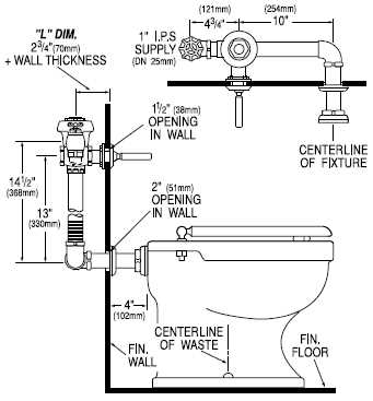 sloan valve parts diagram