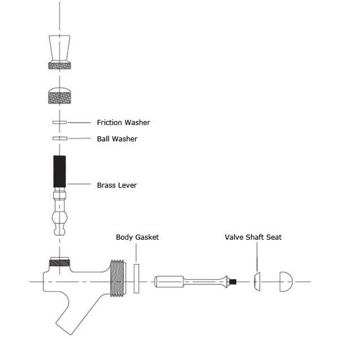 tap parts diagram