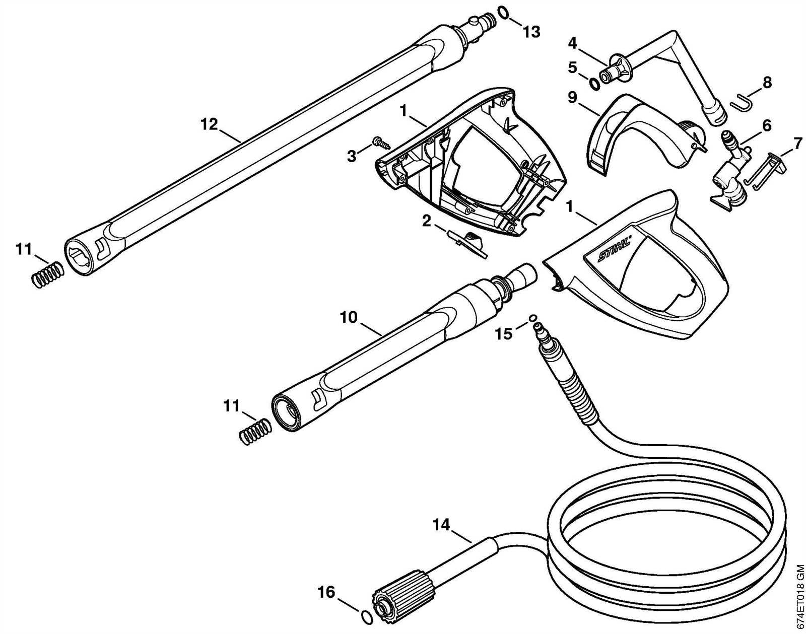 stihl re 129 plus parts diagram