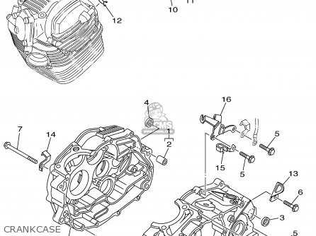 yamaha xt225 parts diagram