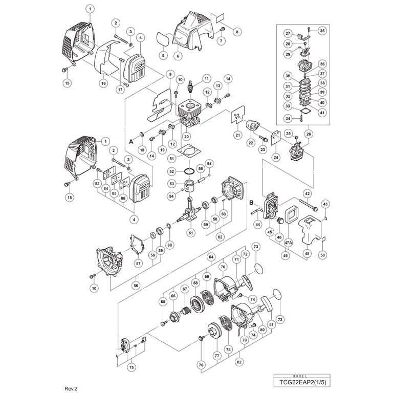 tanaka parts diagram