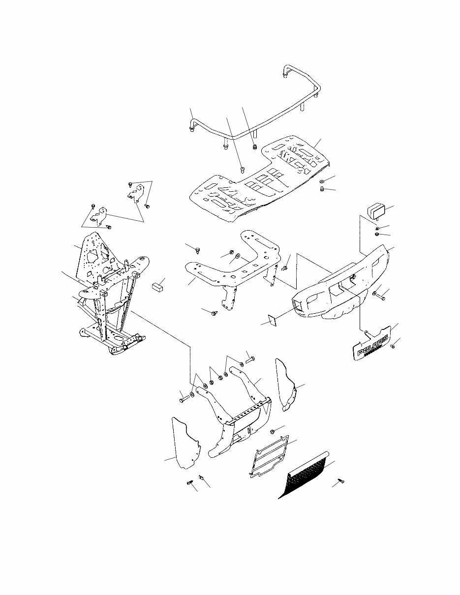 polaris scrambler 500 parts diagram