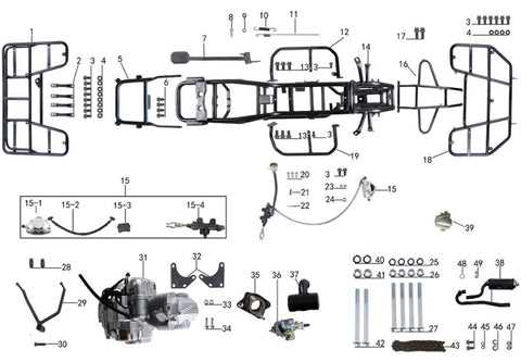 taotao rhino 250 parts diagram