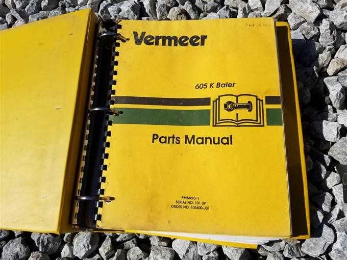 vermeer 605m parts diagram