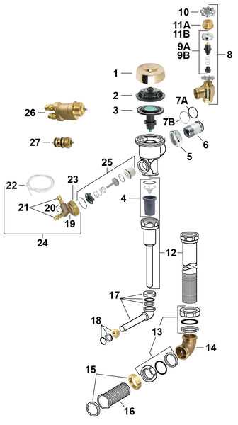 sloan urinal parts diagram