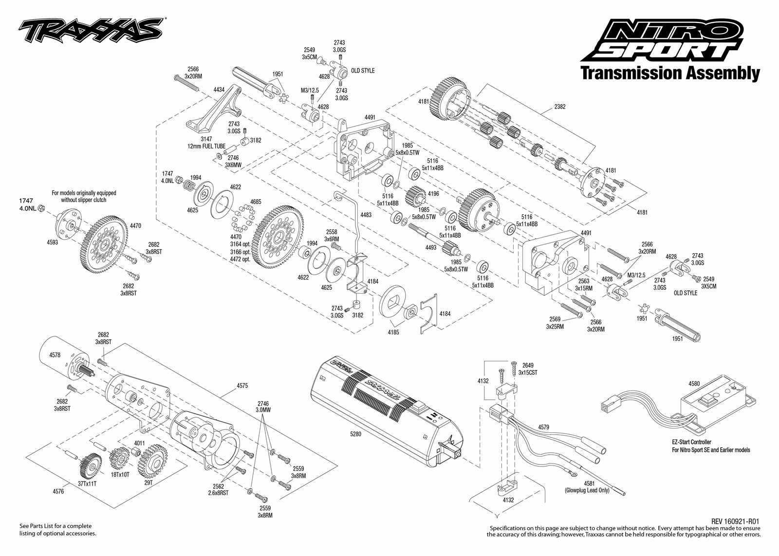 traxxas blast parts diagram