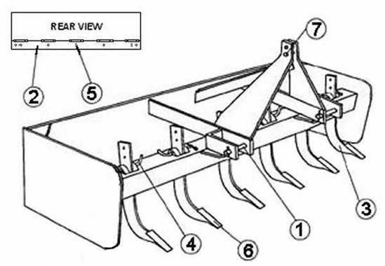 woods bb72 parts diagram