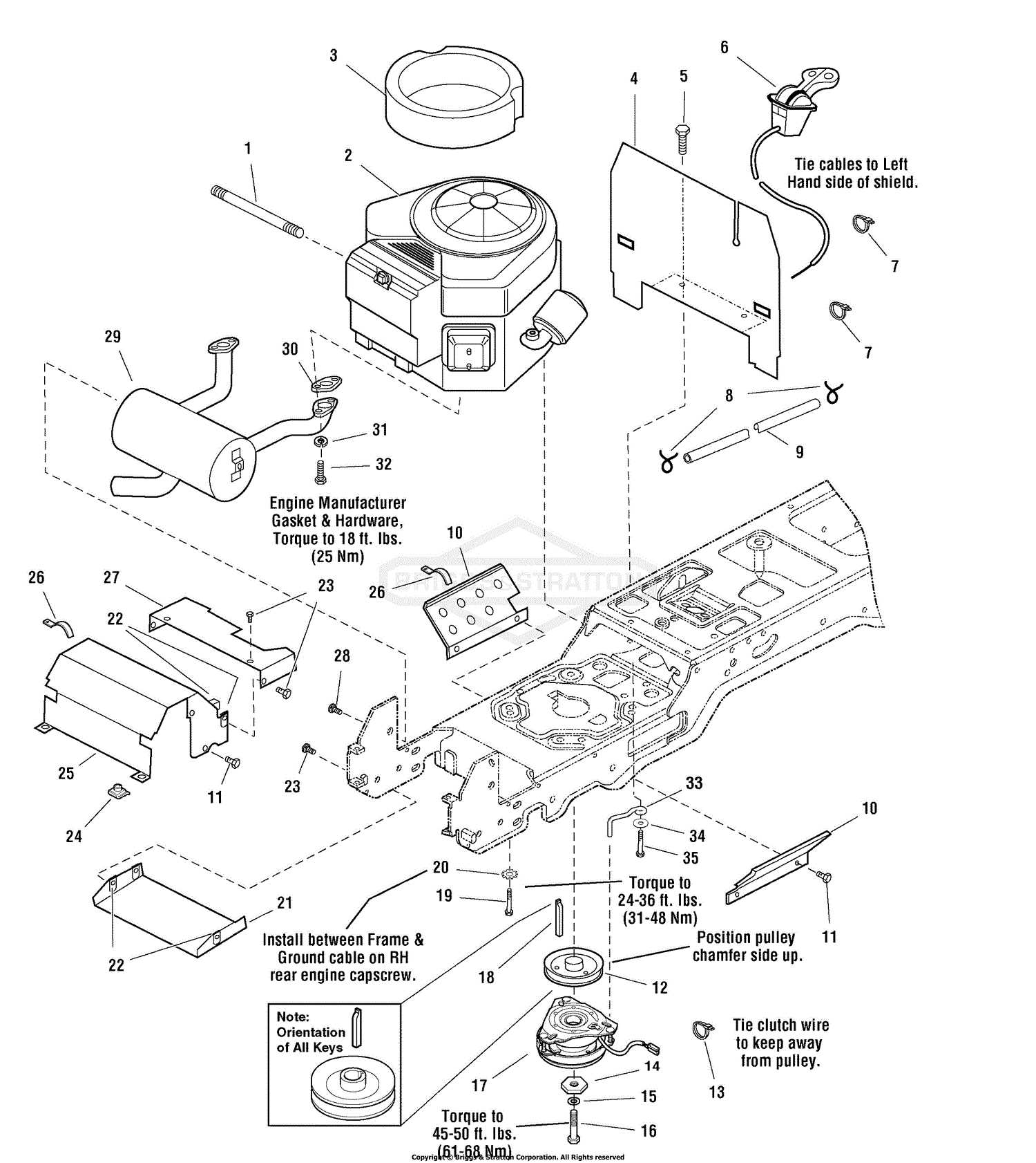 briggs stratton 16 hp vanguard parts diagram