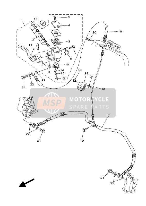 yamaha raptor parts diagram