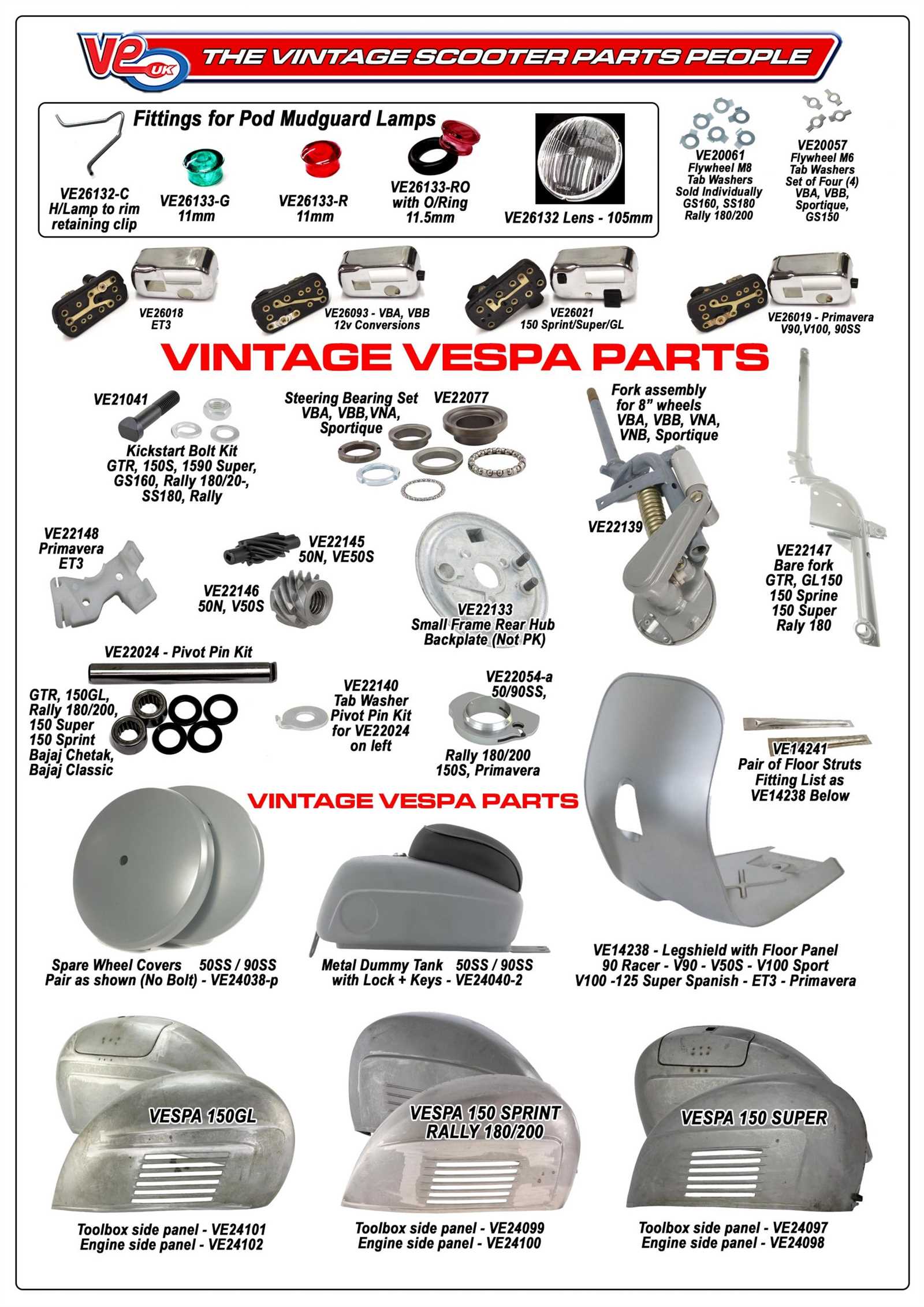 vespa parts diagram