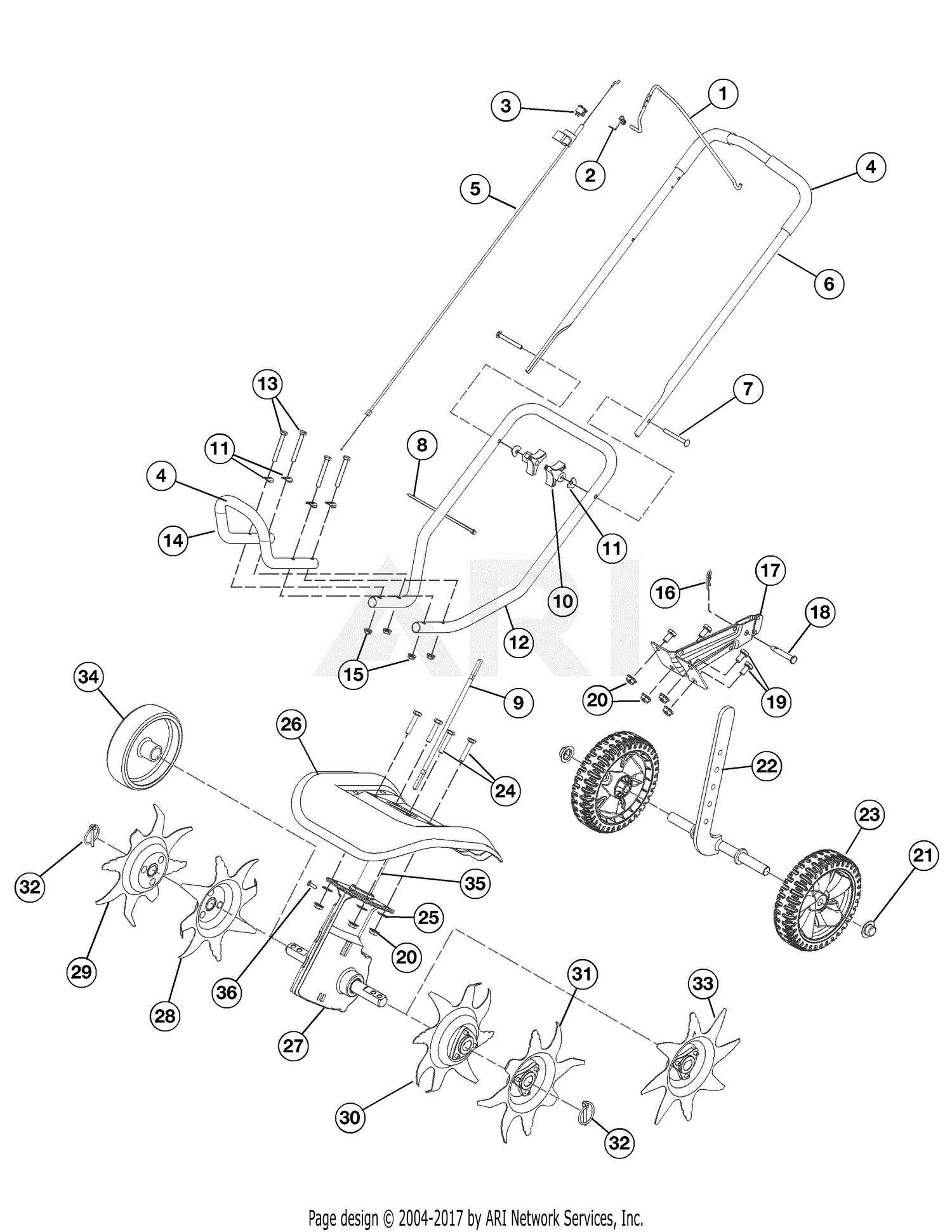 troy bilt parts diagram pdf