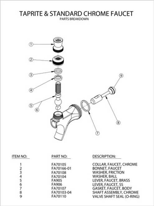 spigot parts diagram