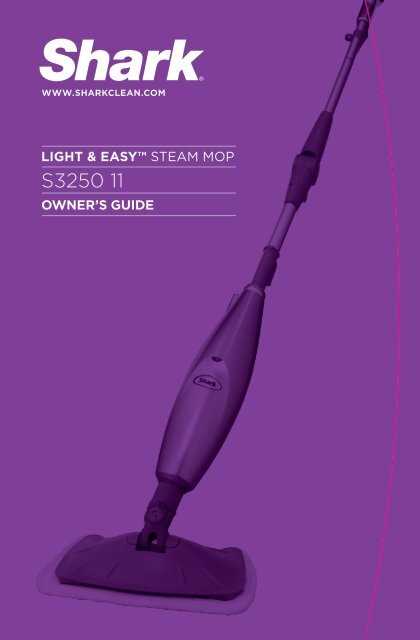 shark steam mop parts diagram