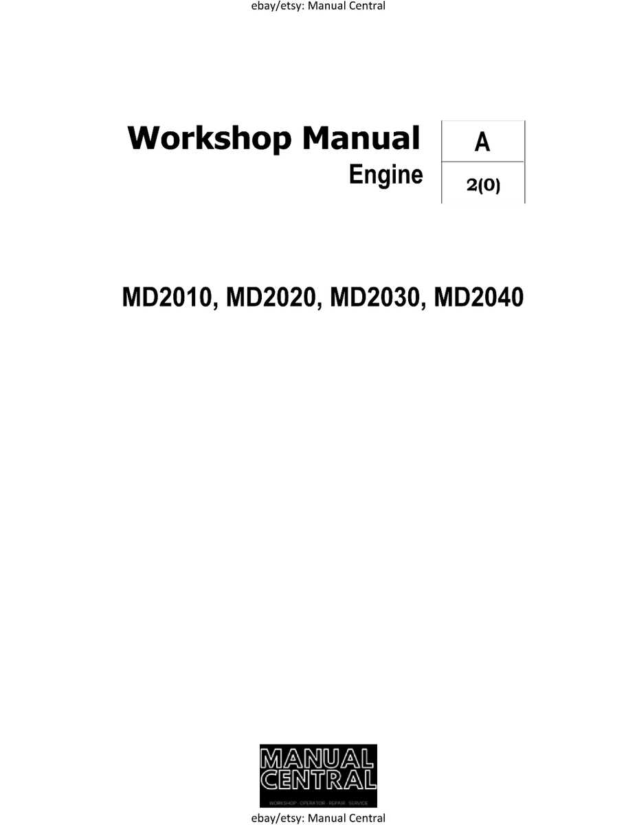 volvo penta md2030 parts diagram