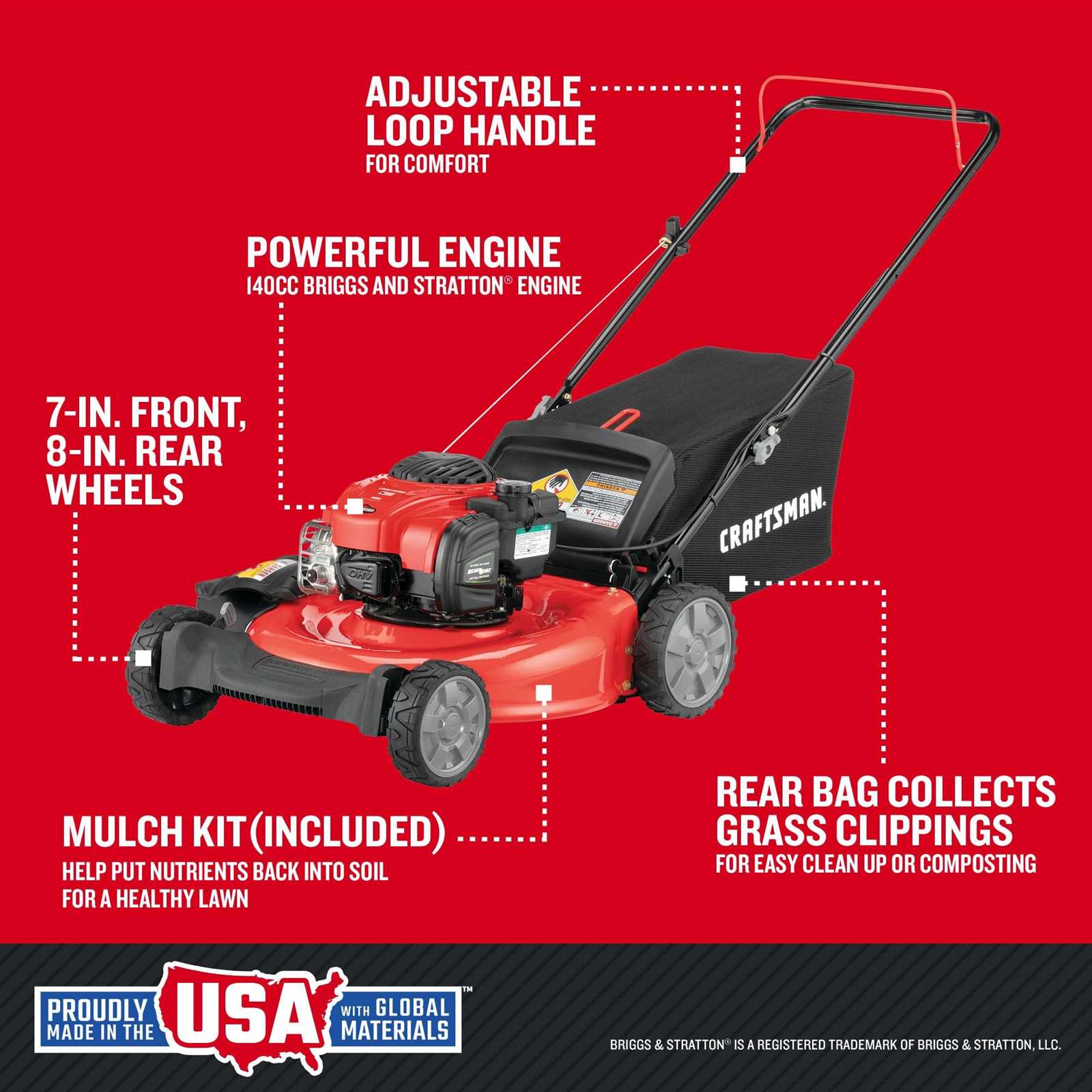 push lawn mower engine parts diagram