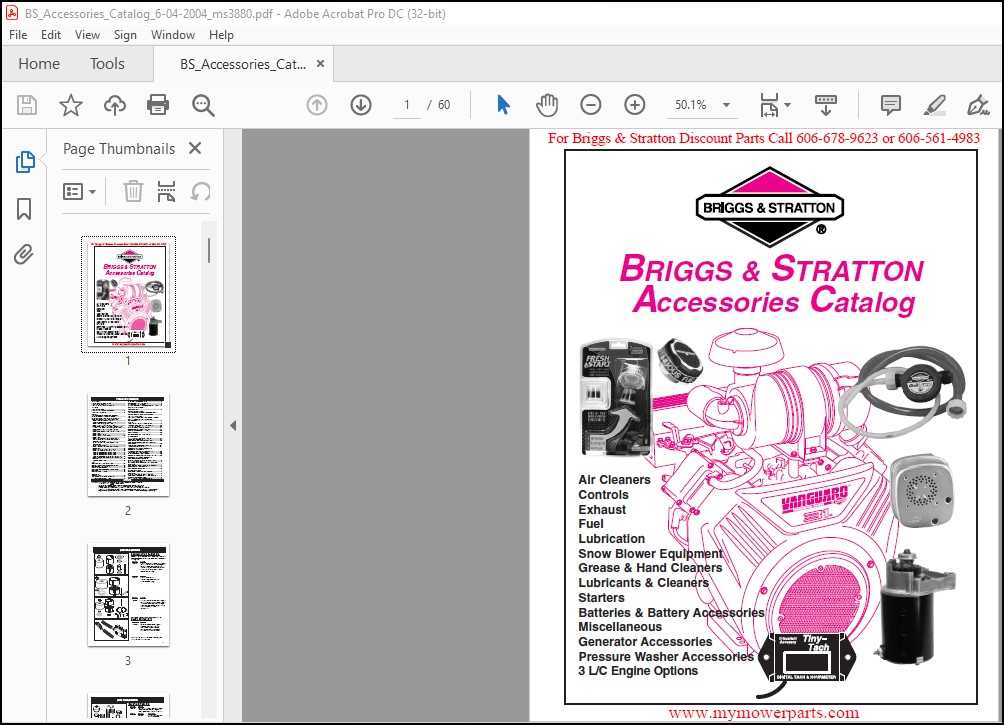 briggs stratton 16 hp vanguard parts diagram