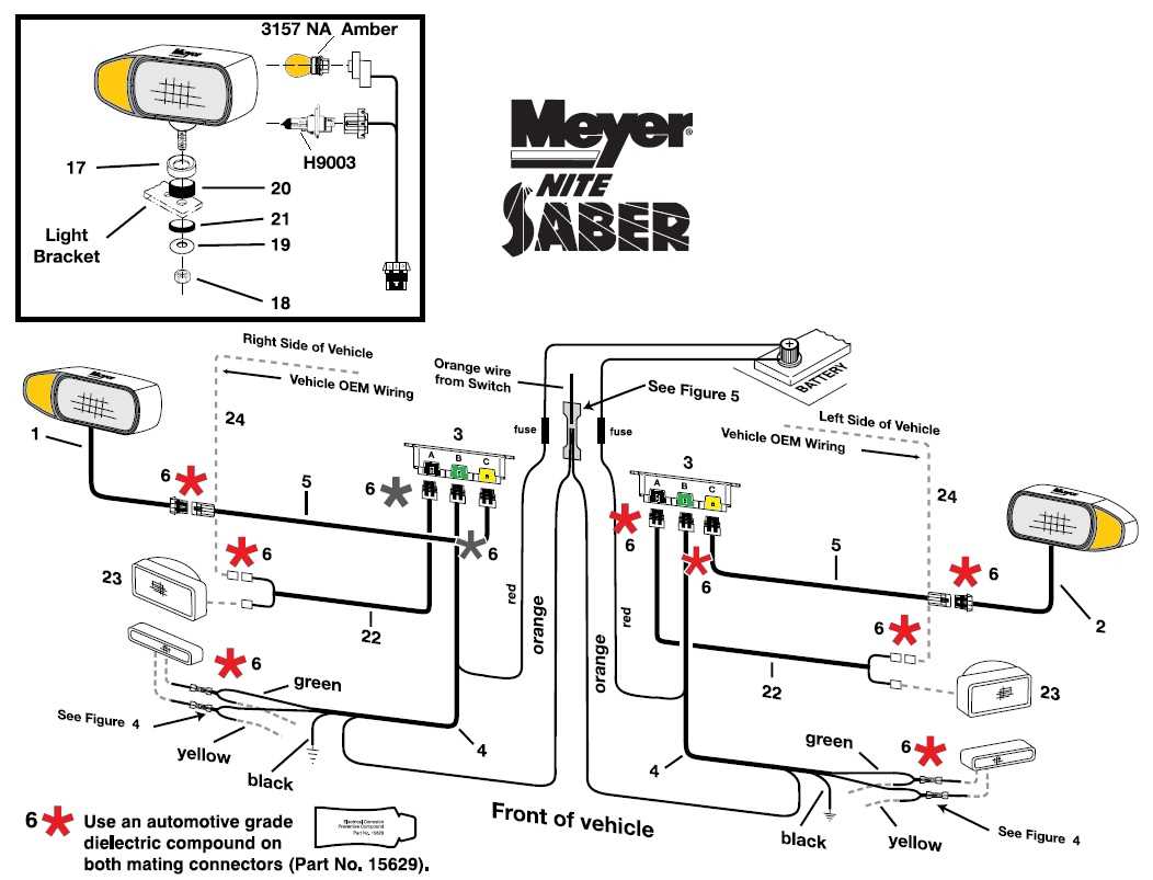 snow plow parts diagram