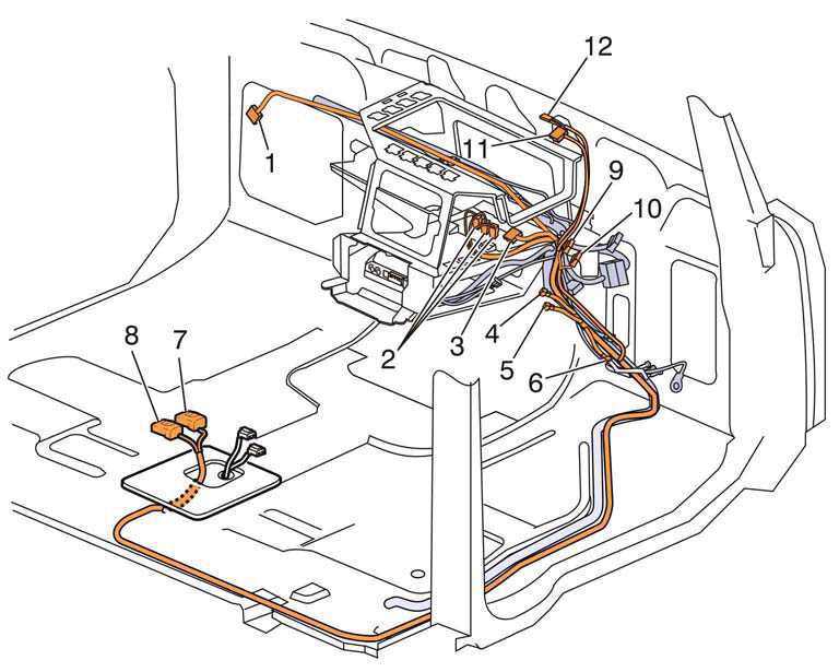 volvo truck body parts diagram