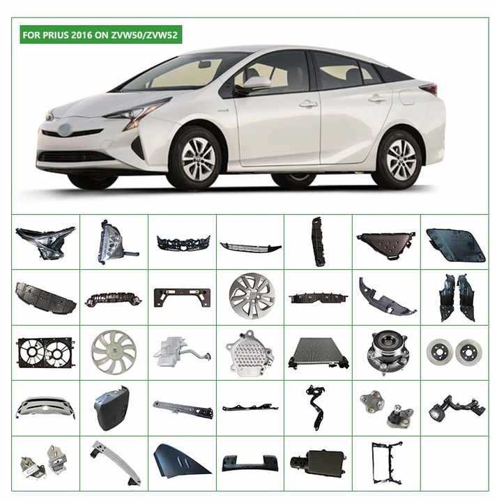 prius body parts diagram