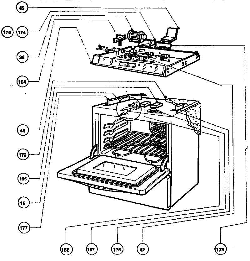 thermador dishwasher parts diagram
