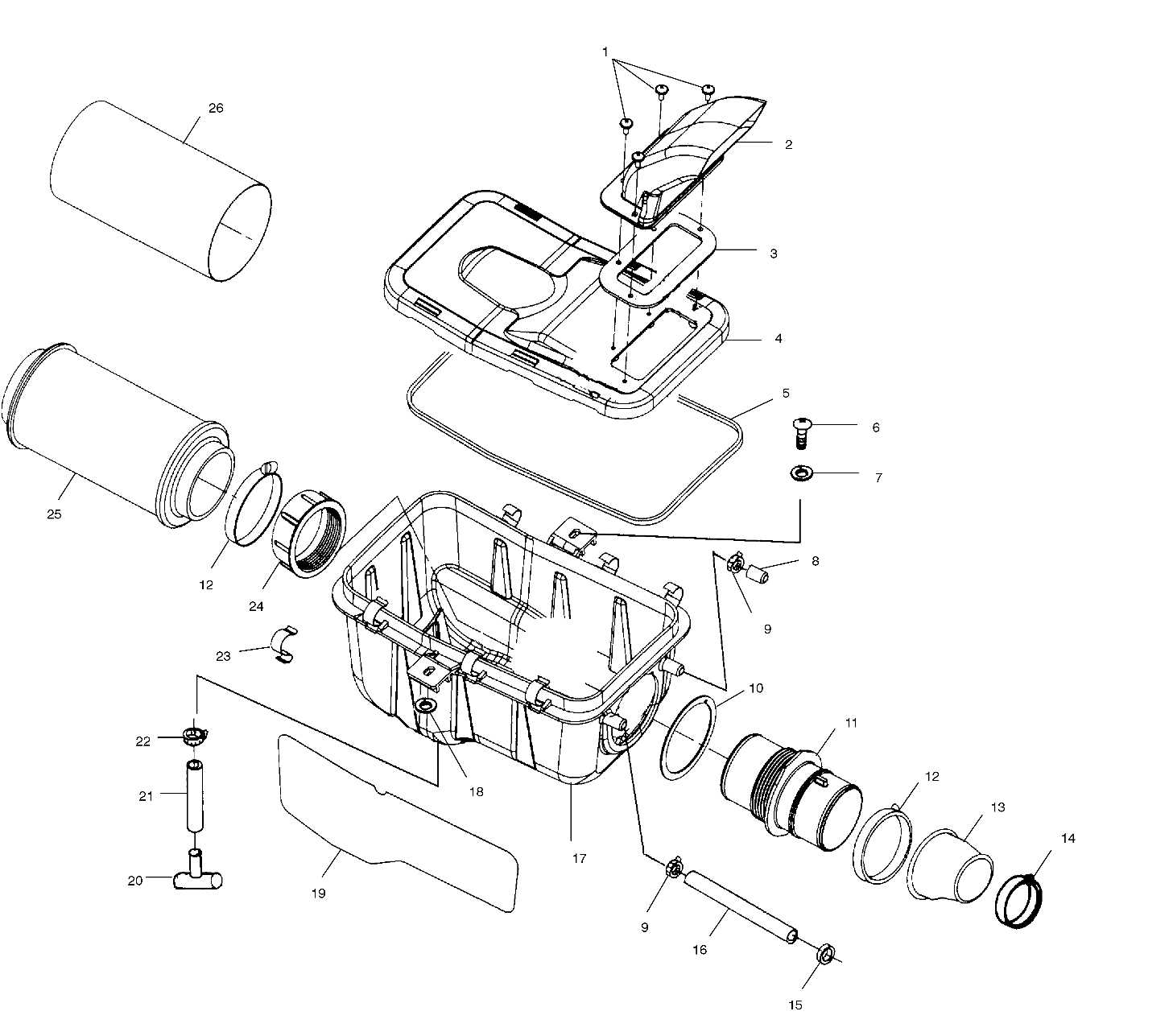 polaris magnum 325 parts diagram