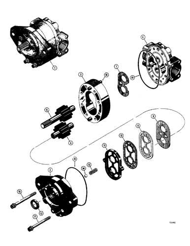 case 350 dozer parts diagram