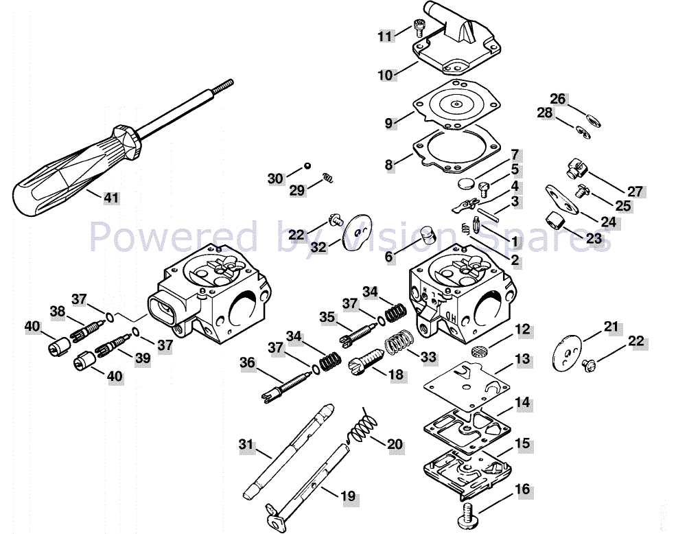 stihl br 420 parts diagram