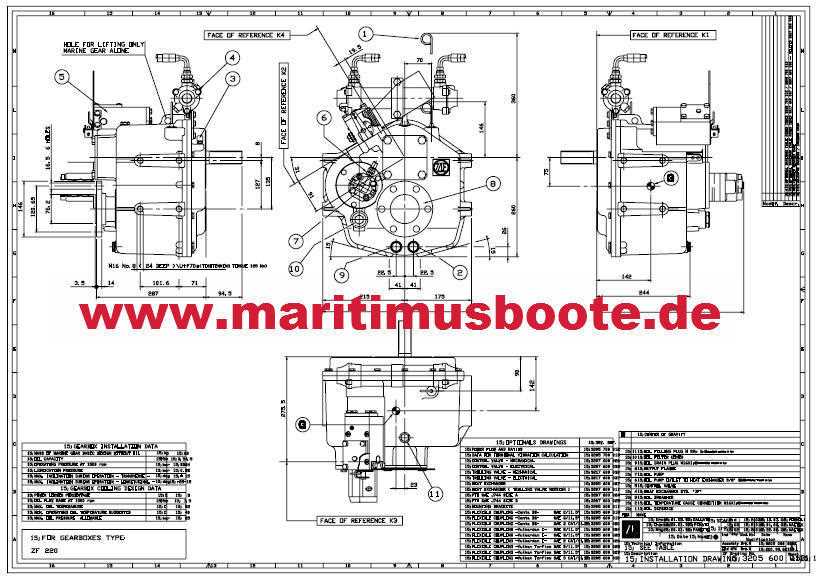 zf 220a parts diagram