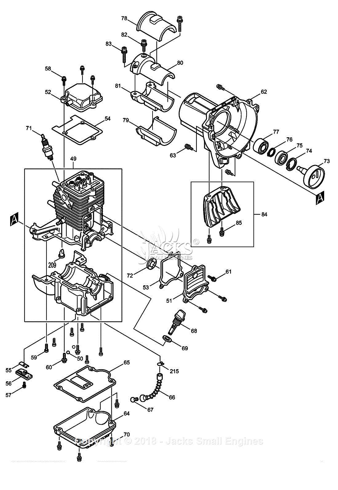 stihl ms 251 parts diagram