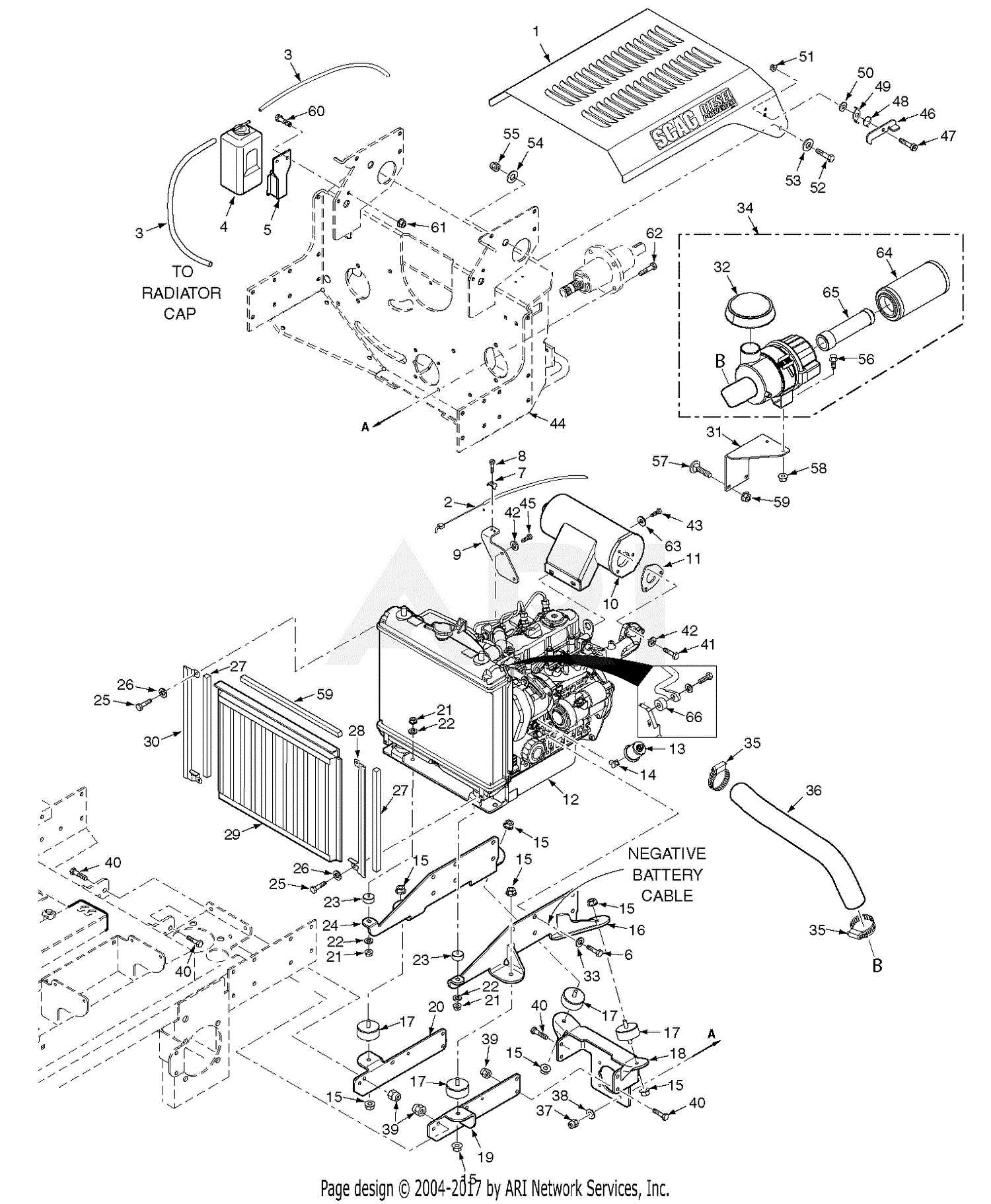 scag turf tiger parts diagram