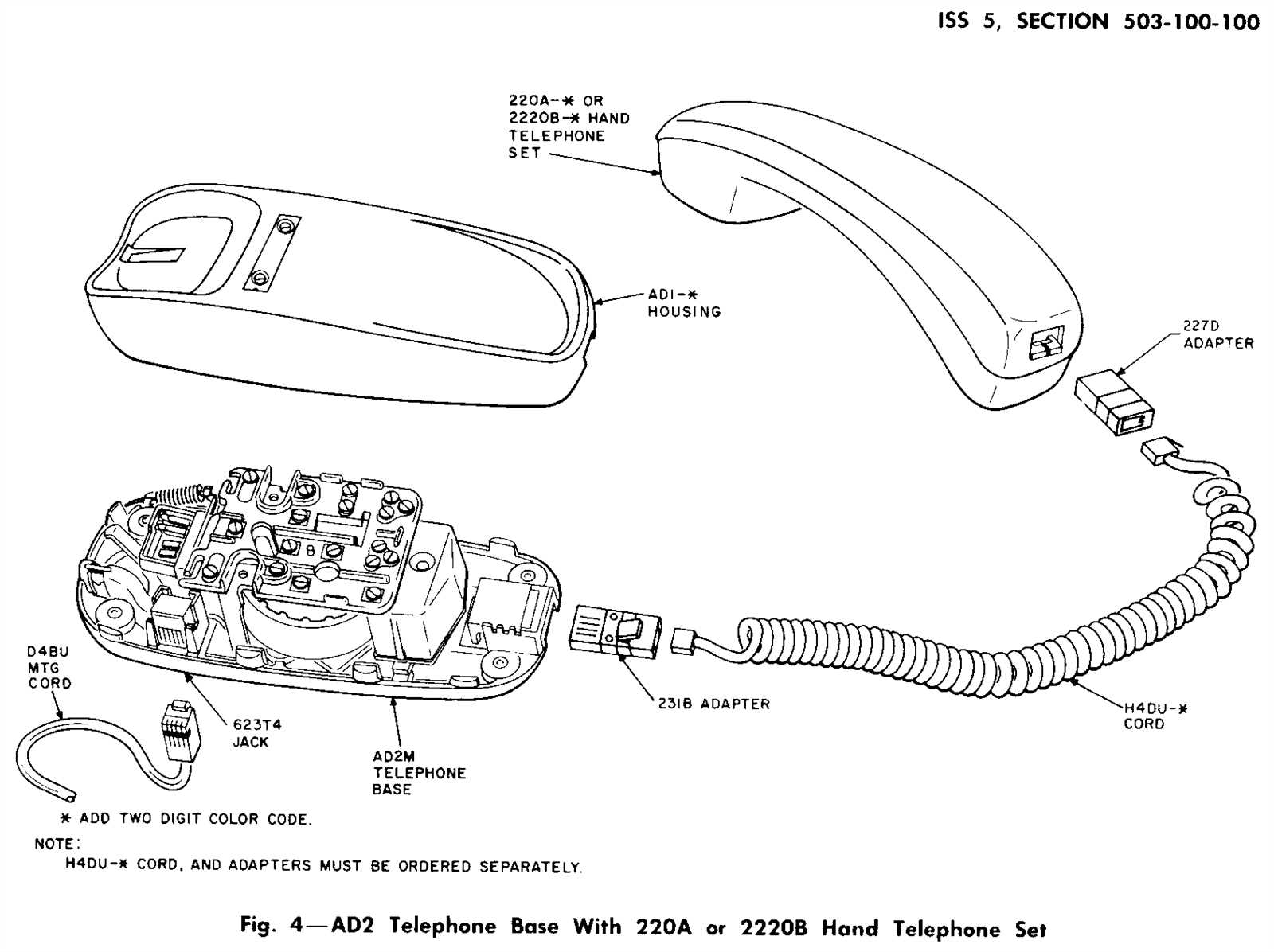 telephone parts diagram