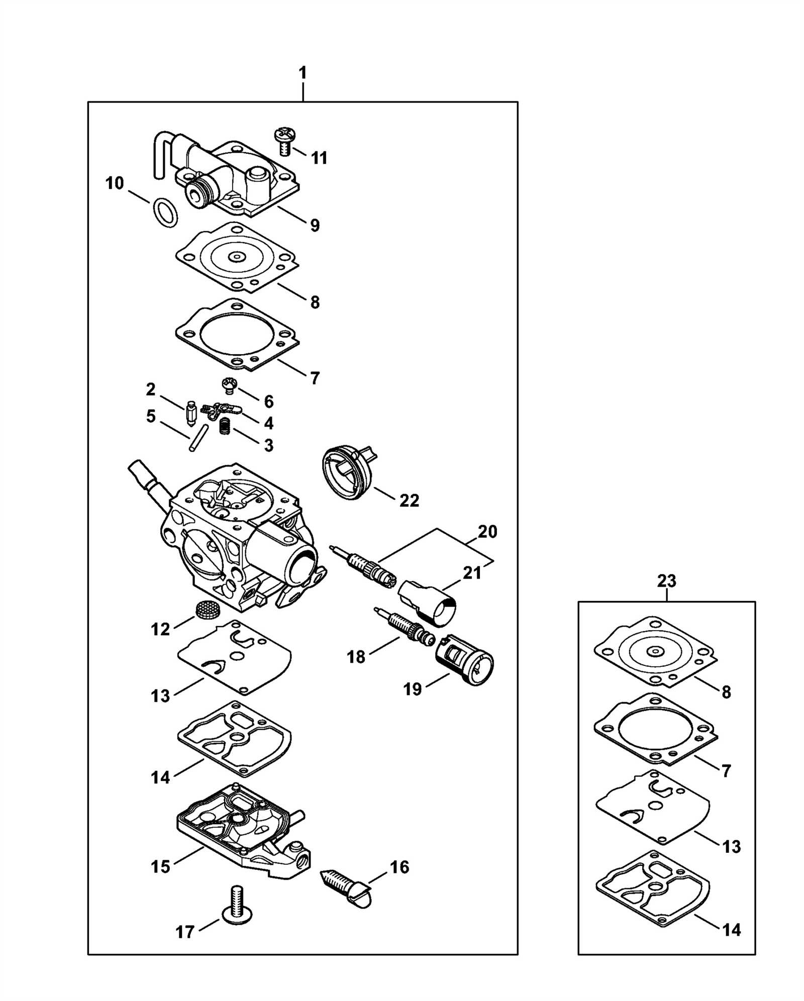 stihl ms 151 tc parts diagram