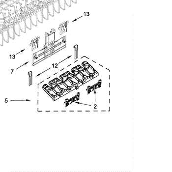 whirlpool dishwasher parts diagram