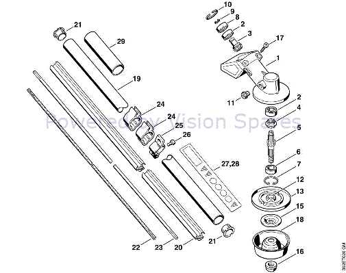 stihl fs85 parts diagram