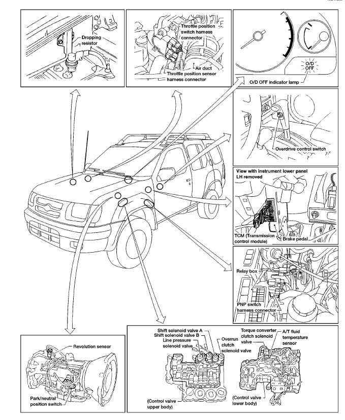 xterra parts diagram