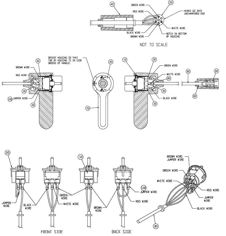 warn 8274 parts diagram