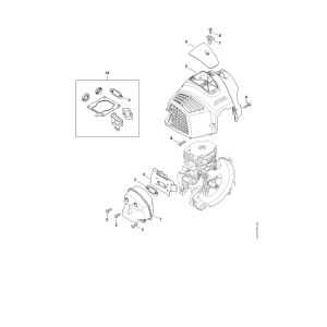 stihl bg 86 parts diagram