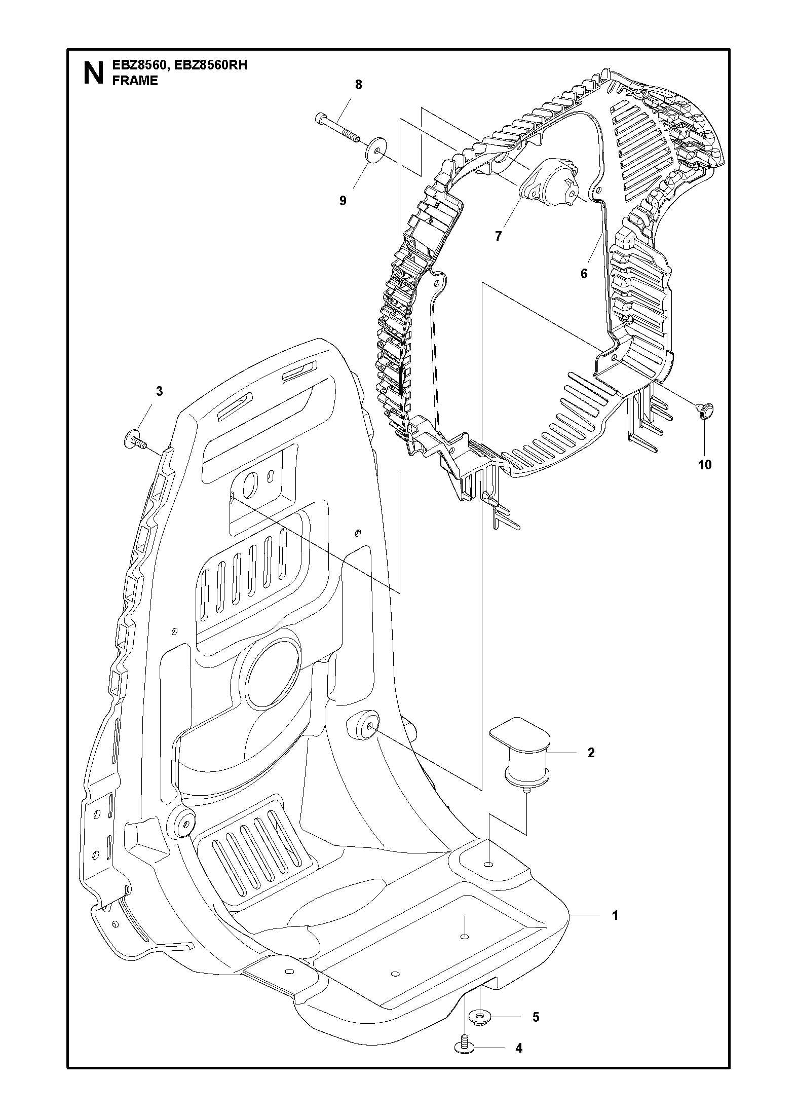 stihl br 450 parts diagram