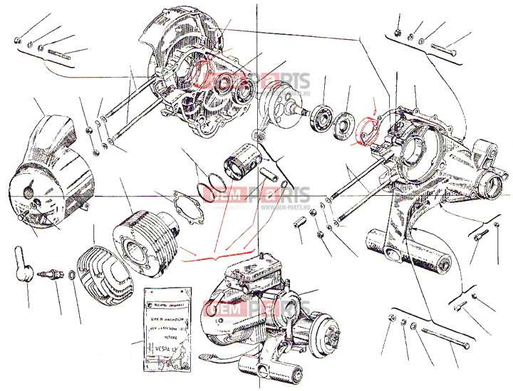 vespa parts diagram