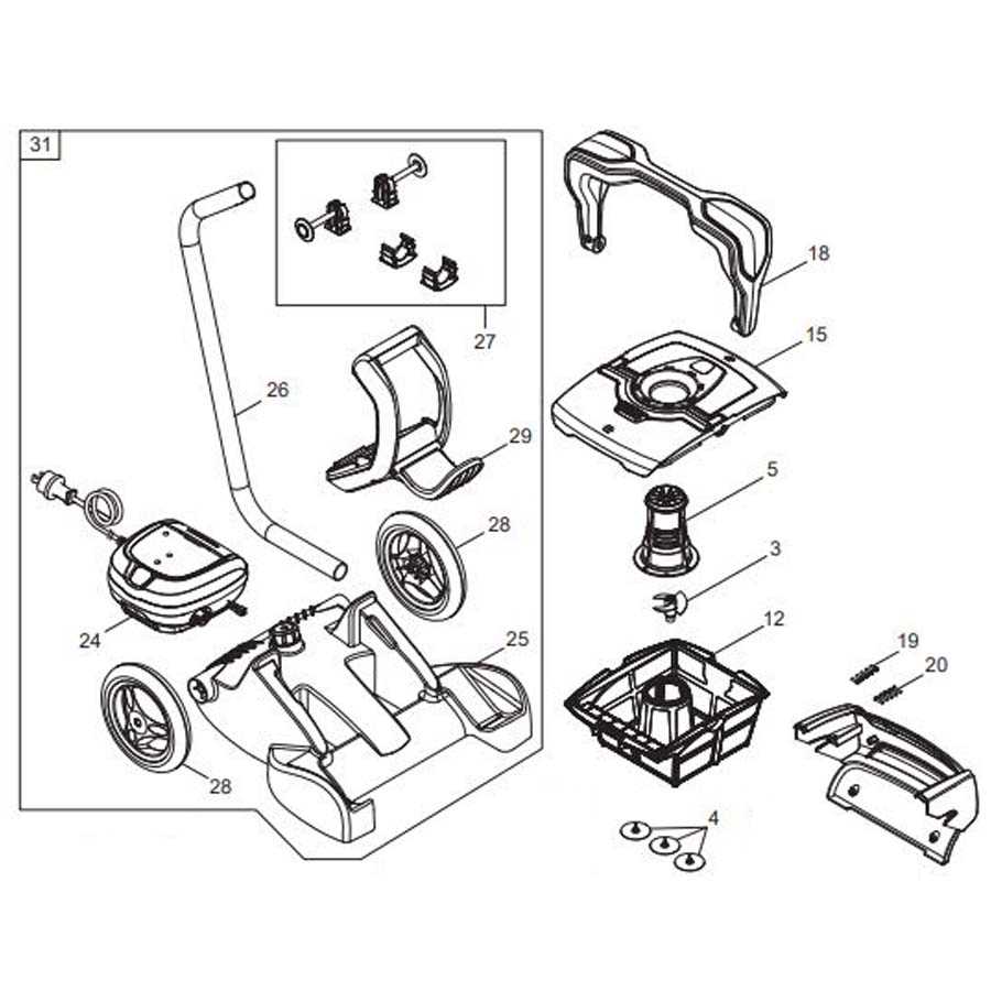 polaris p825 parts diagram