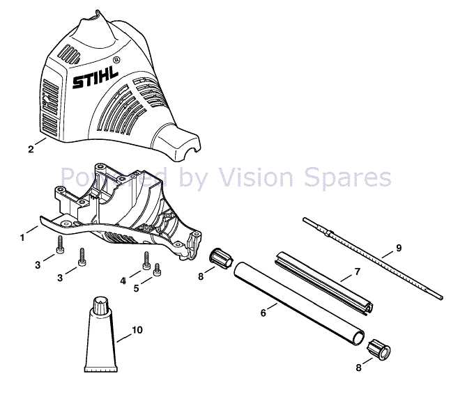 stihl mm55 tiller parts diagram