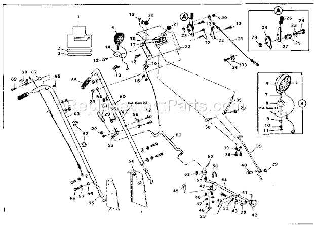 sears craftsman snowblower parts diagram