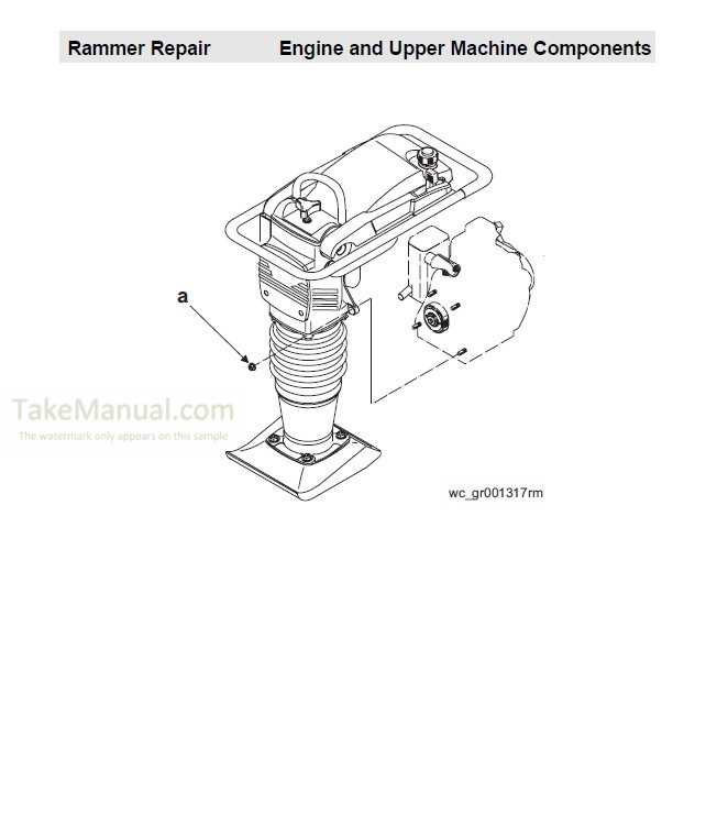 wacker neuson bs50 4 parts diagram