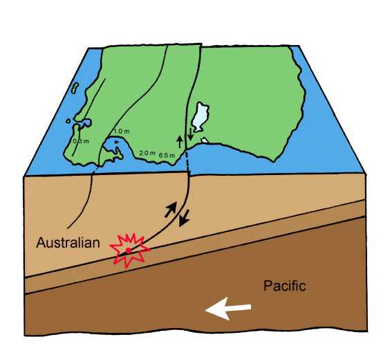 parts of an earthquake diagram